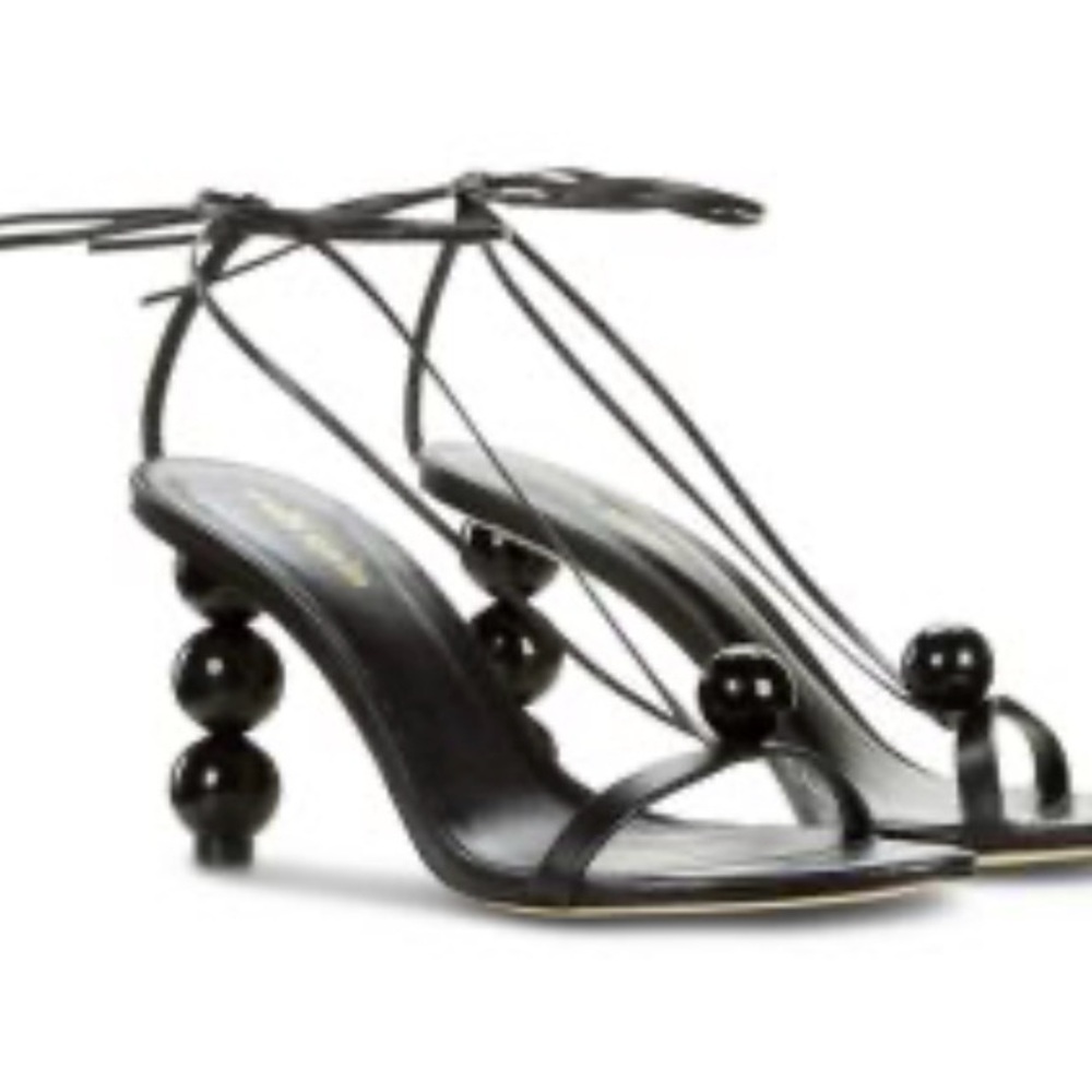 Cult gaia sphere Black Strappy Heels